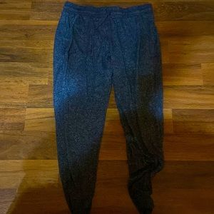 Navy blue relax sweatpants, thin and comfortable